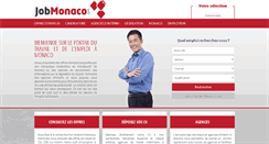 Desktop Screenshot of jobmonaco.com