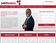 Tablet Screenshot of jobmonaco.com